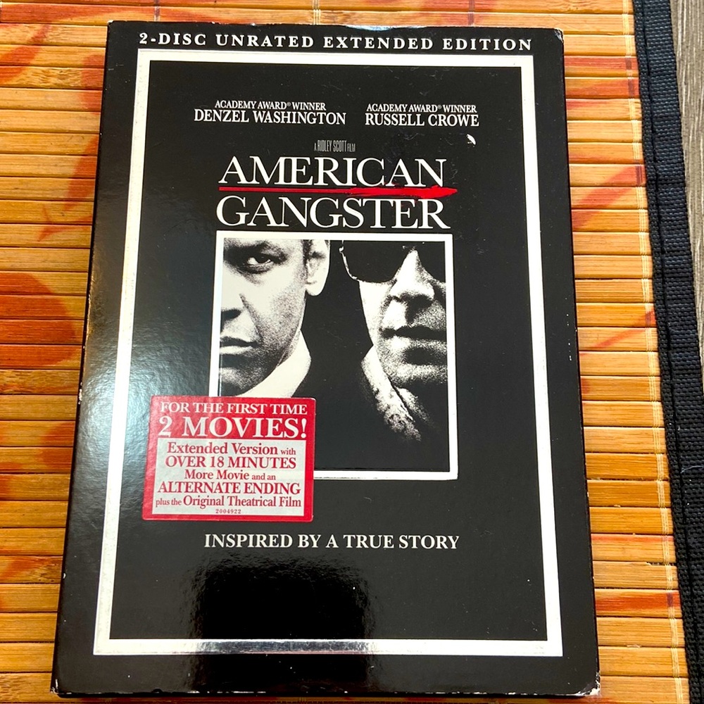 5/$10❤️❤️❤️AMERICAN GANGSTER 2 DVD Set